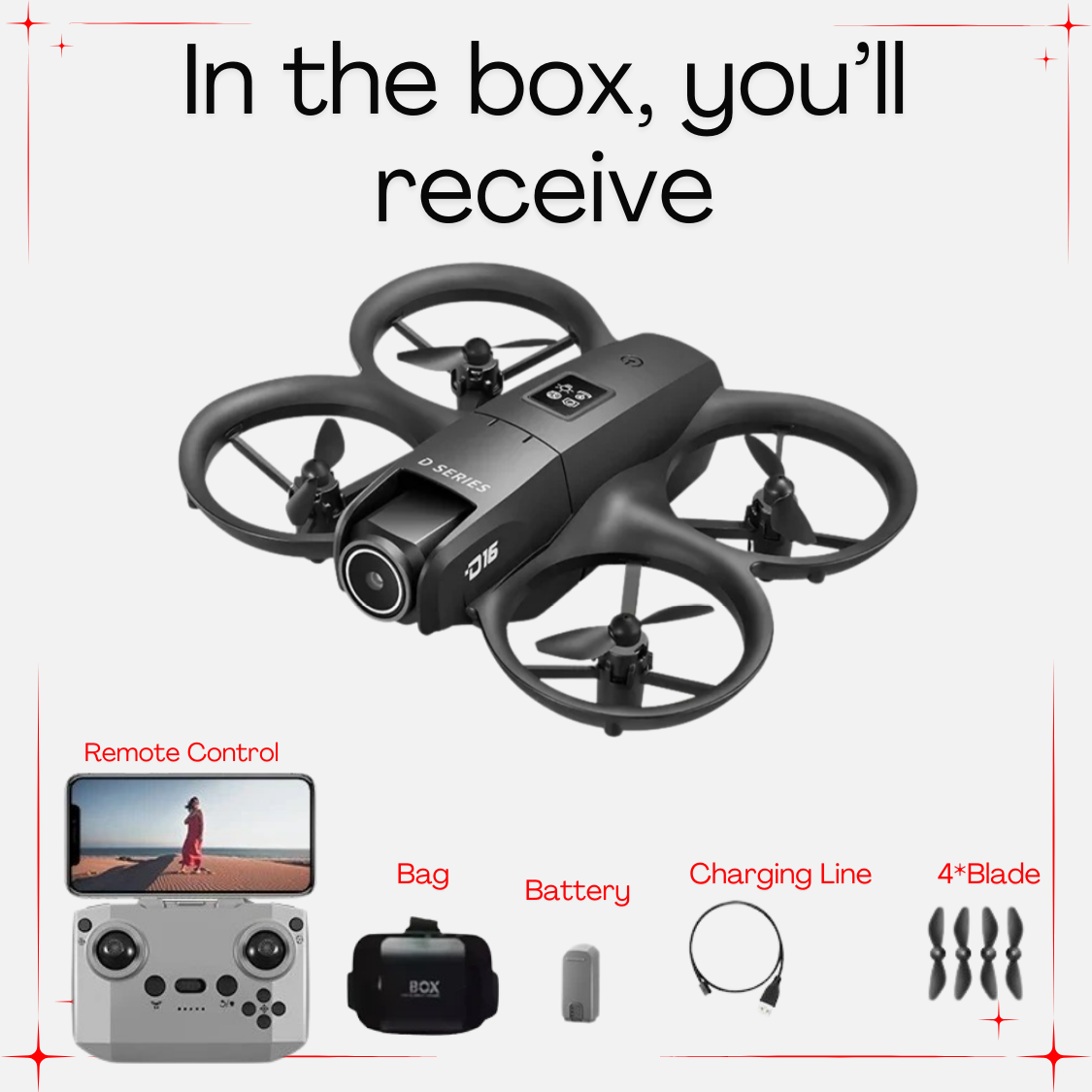 SkyPro 8K – Long-Range GPS Drone